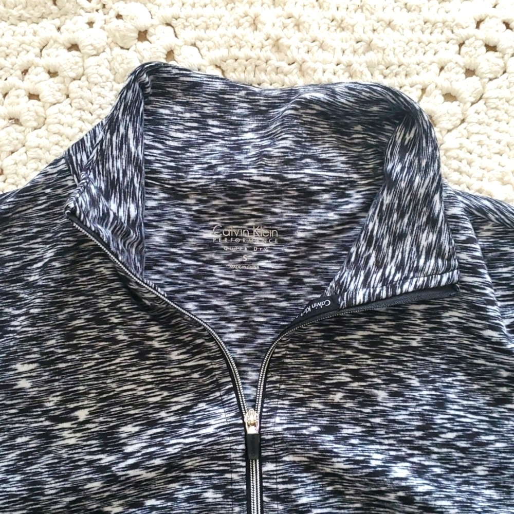Calvin Klein Performance Zip-Up Athletic Jacket, worn only one time, no tag